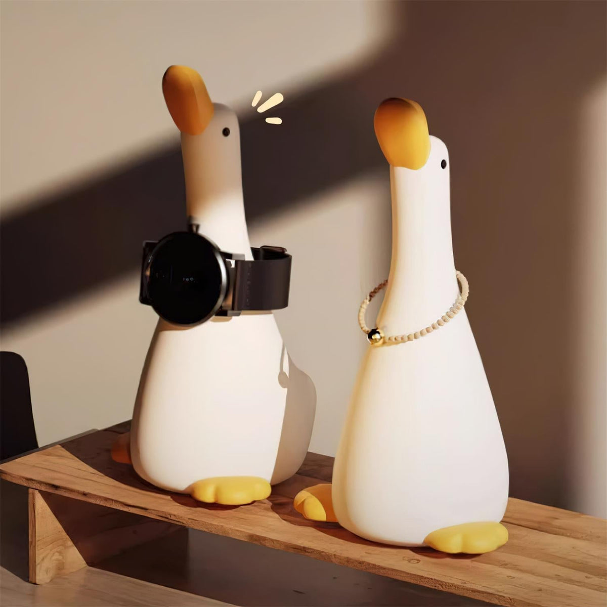 Enchanted Goose Nightlight - 触覚ライトと癒しのデザイン