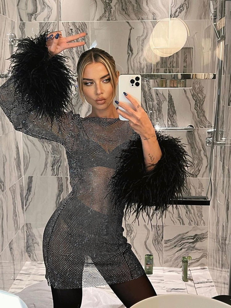 Evening Dress – Shimmering and Feminine 