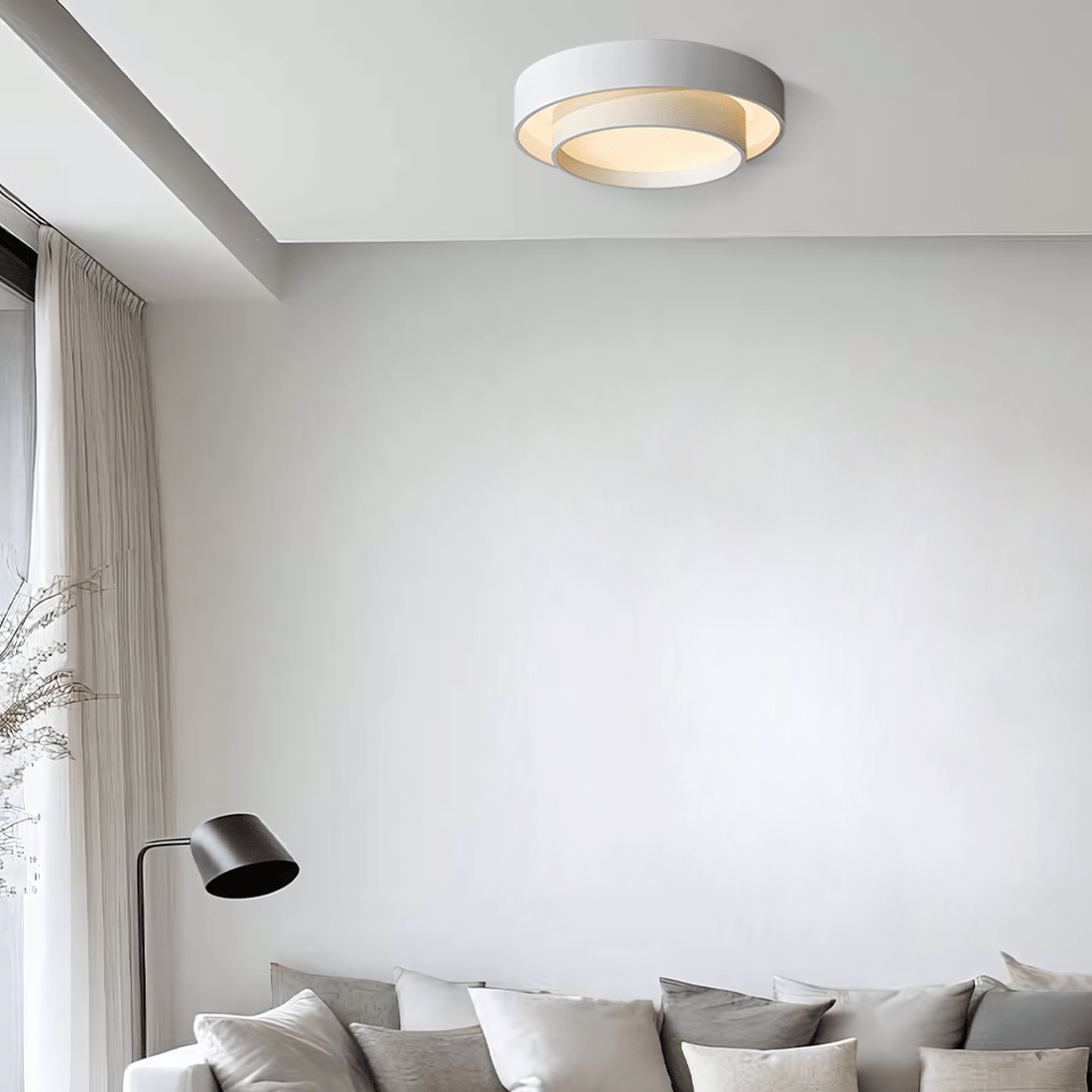 LED stropné svietidlo Disk – Svetlo a vizuálny komfort 