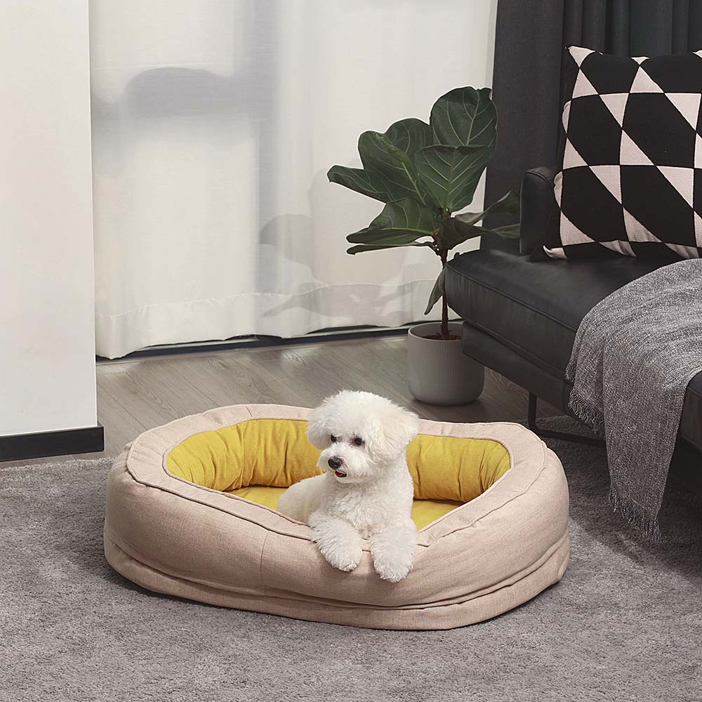 Cama En Forma De Dona Para Perro – Confort y Suavidad 
