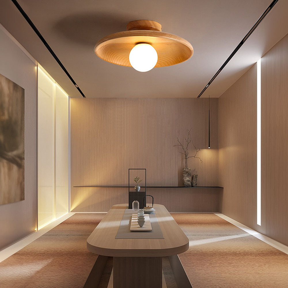 Lampada Rotonda – Stile Sobrio e Ambiente Raffinato 