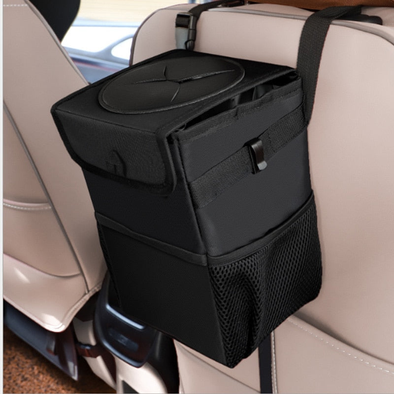 Waterproof Car Bin - Hygienic Storage And Easy Installation