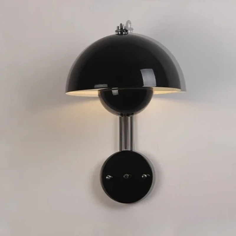 Upplyst vägglampa - Elegant belysning och en varm atmosfär