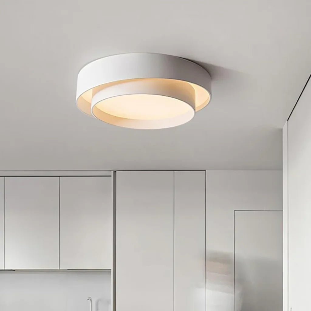 LED Loftlampe Disk - Lys og Visuel Komfort 