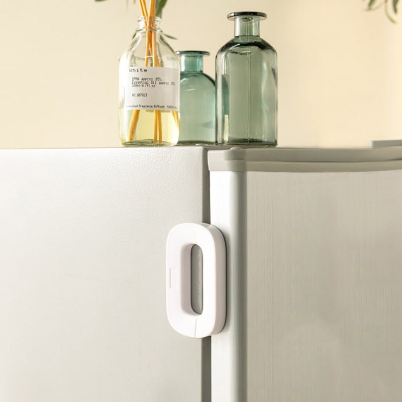 Adhesive Security Lock – Discreet Protection for Cabinets and Drawers 