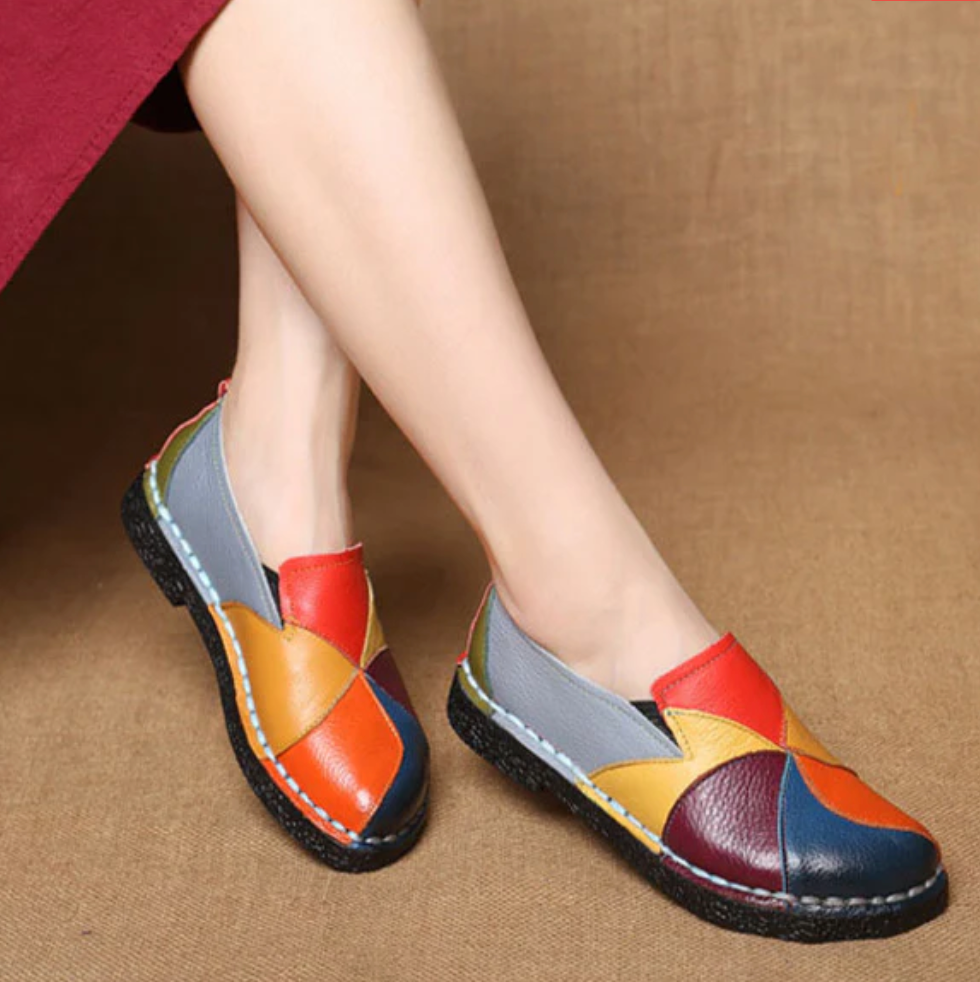 Bunte Schuhe – Farbiger Stil und schlanker Look 