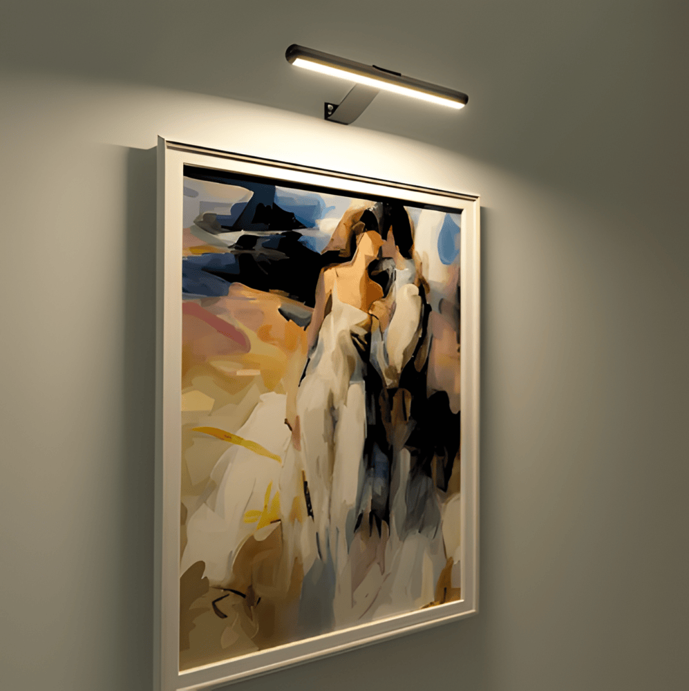 Bezdrôtová nástenná LED lampa s USB dobíjaním - plná rotácia a pohodlné dobíjanie
