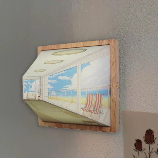 Wandlamp Decoratief – Visuele Illusie 3D 