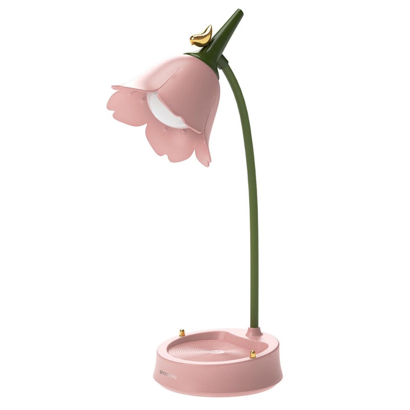 Lampe De Bureau Fleur – Élégance Et Lumière Douce