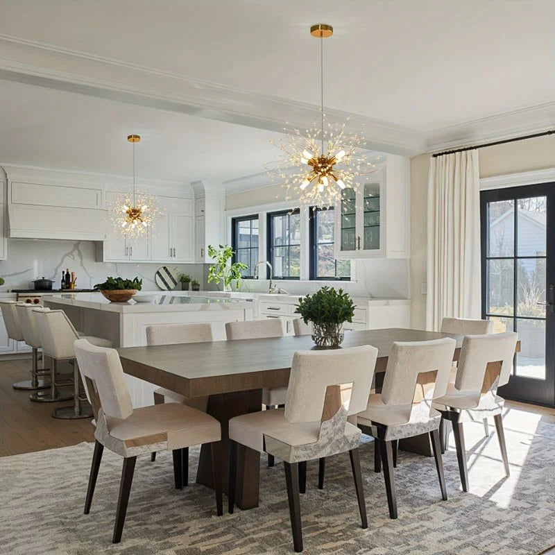 Lustre En Cristal À Suspension – Élégance Et Brillance Intemporelle