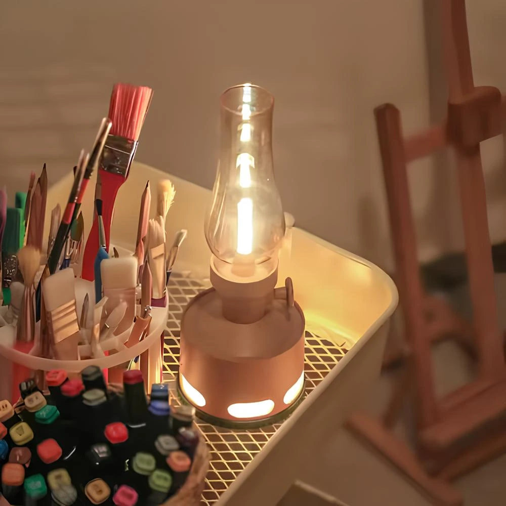 Retro Style LED Lantern – Elegant Decorative Lighting 