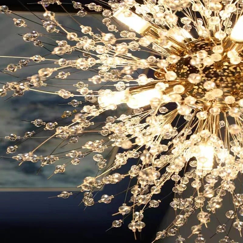 Lustre En Cristal À Suspension – Élégance Et Brillance Intemporelle