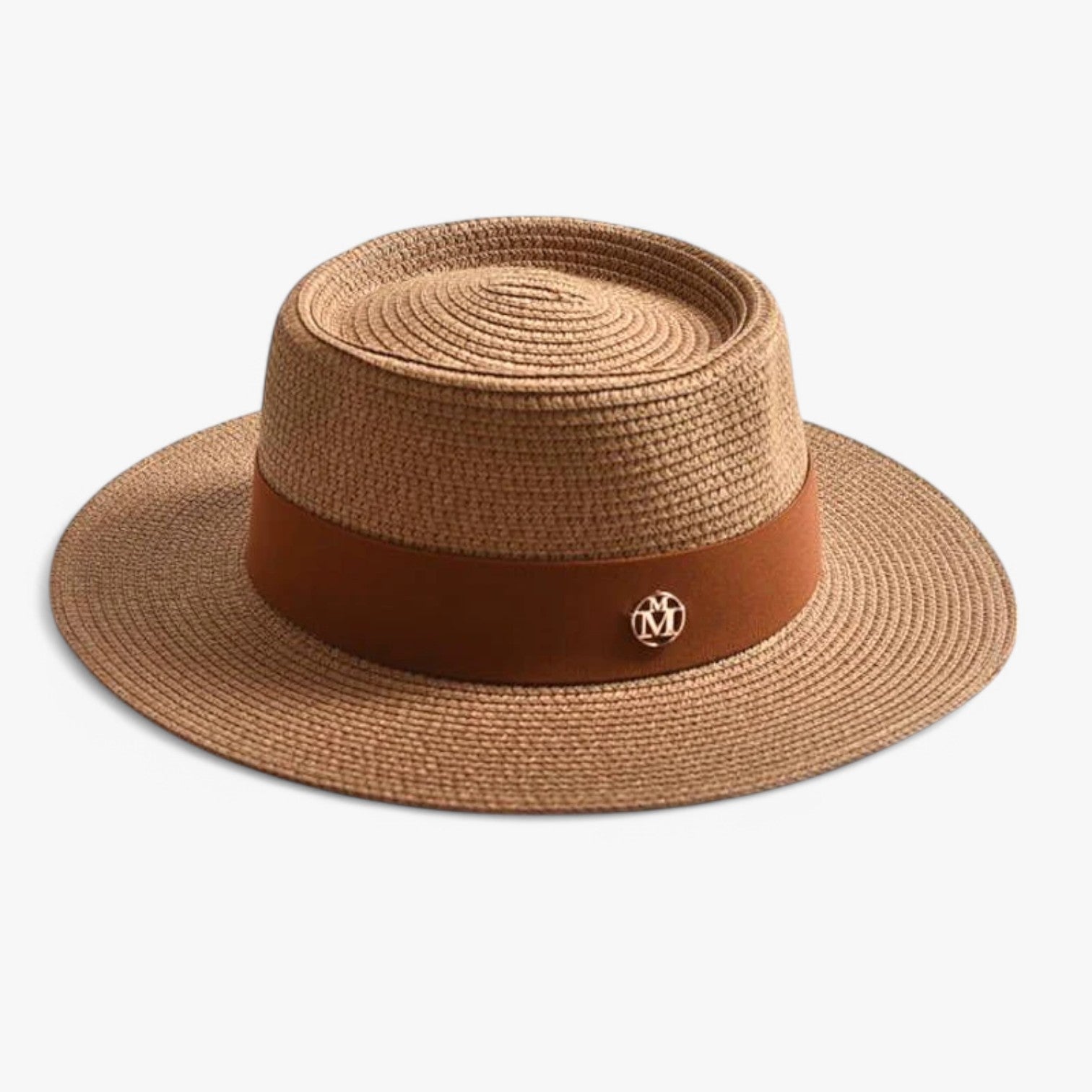 Straw Bell Hat – Retro Elegance and Sun Protection 