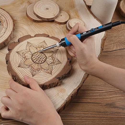 Arte de madera de pyrograv