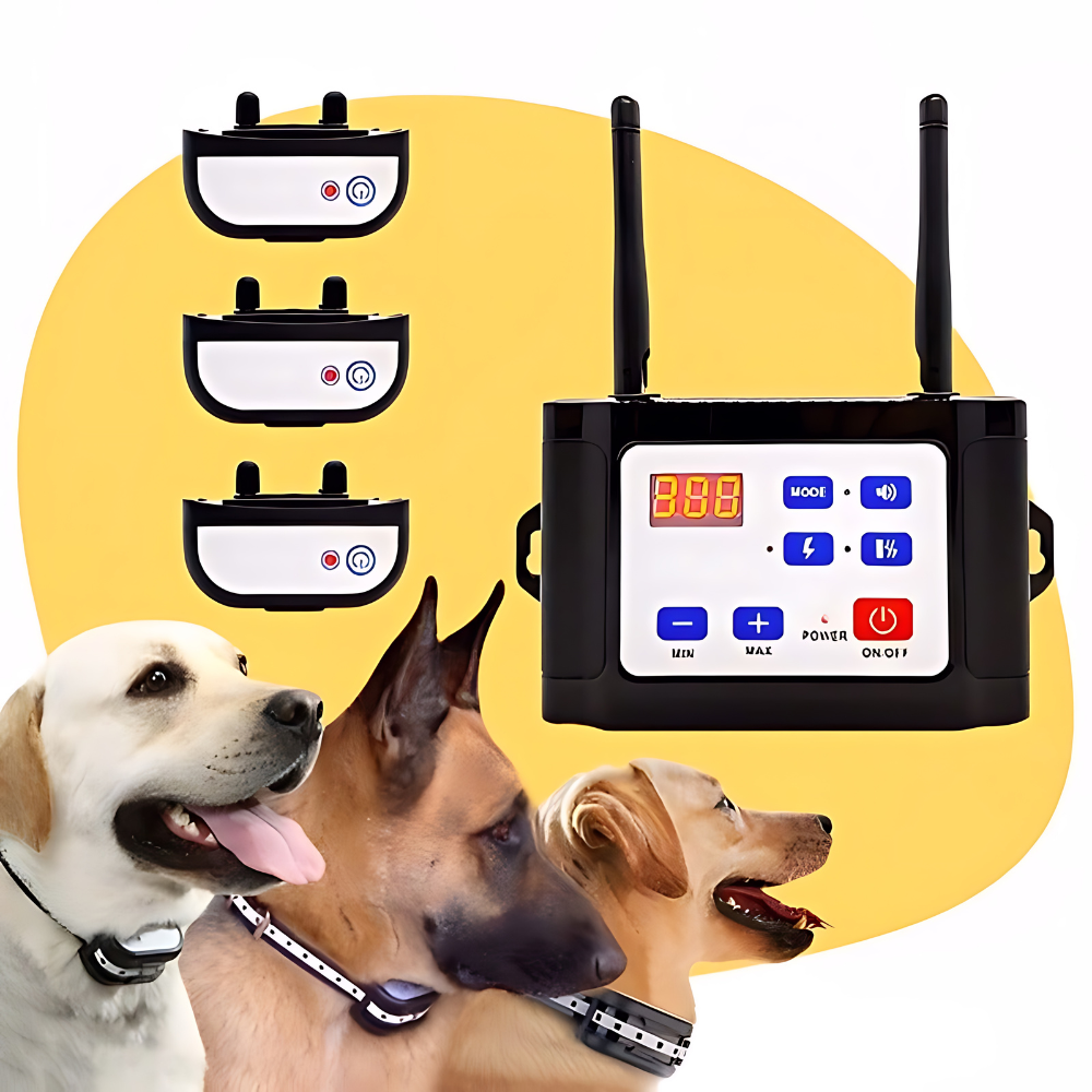 Wireless Dog Fencing System With Training Collar - Total Security And Controlled Freedom