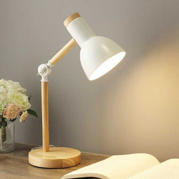 LED Skrivebordslampe – Naturlig Stil Og Nordisk Design 