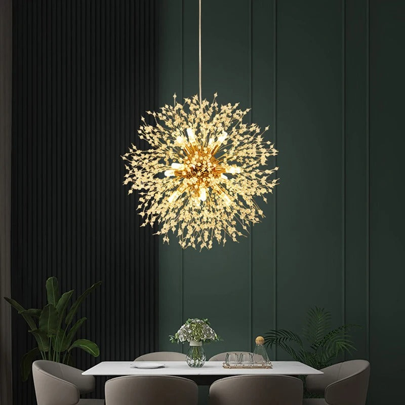Lustre En Cristal À Suspension – Élégance Et Brillance Intemporelle