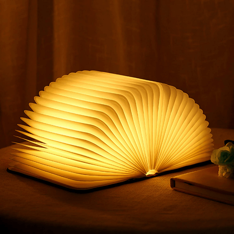 Bordlampe i bogform – Originalitet og elegance 
