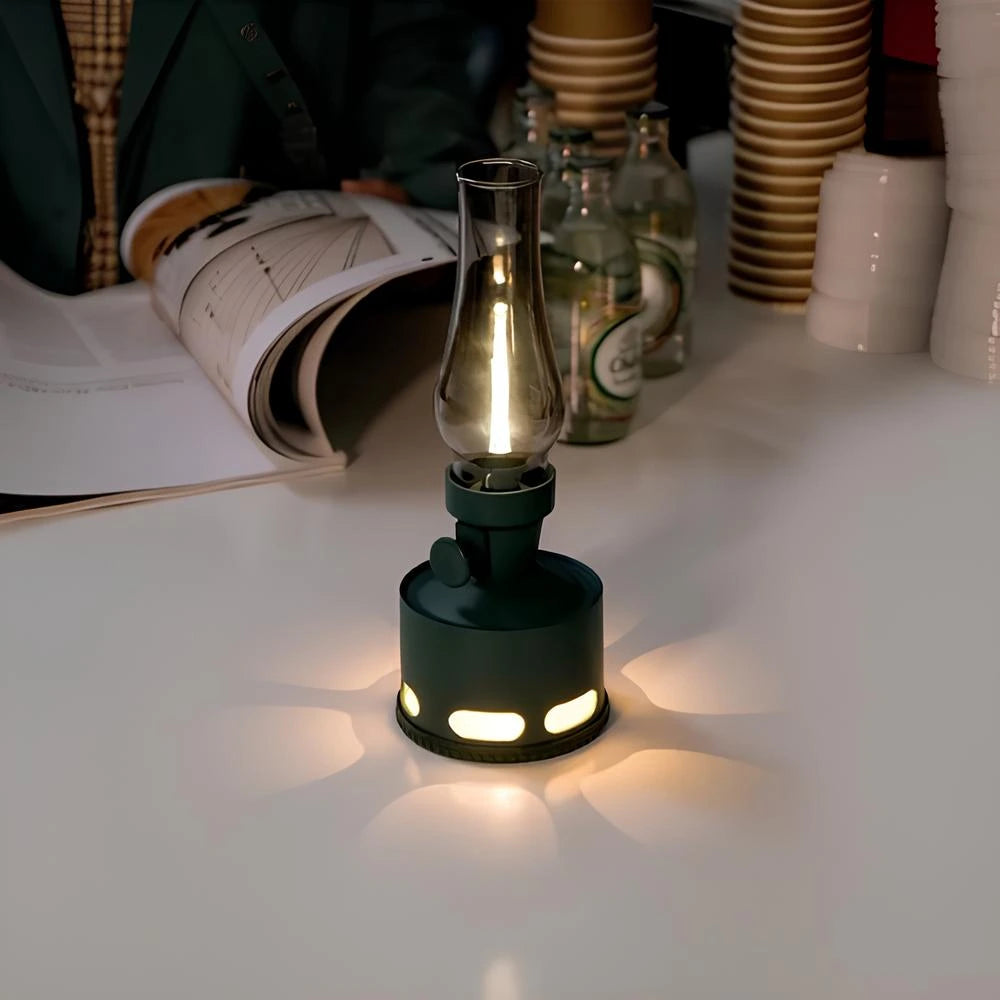 Lampa LED w stylu retro – eleganckie oświetlenie dekoracyjne 