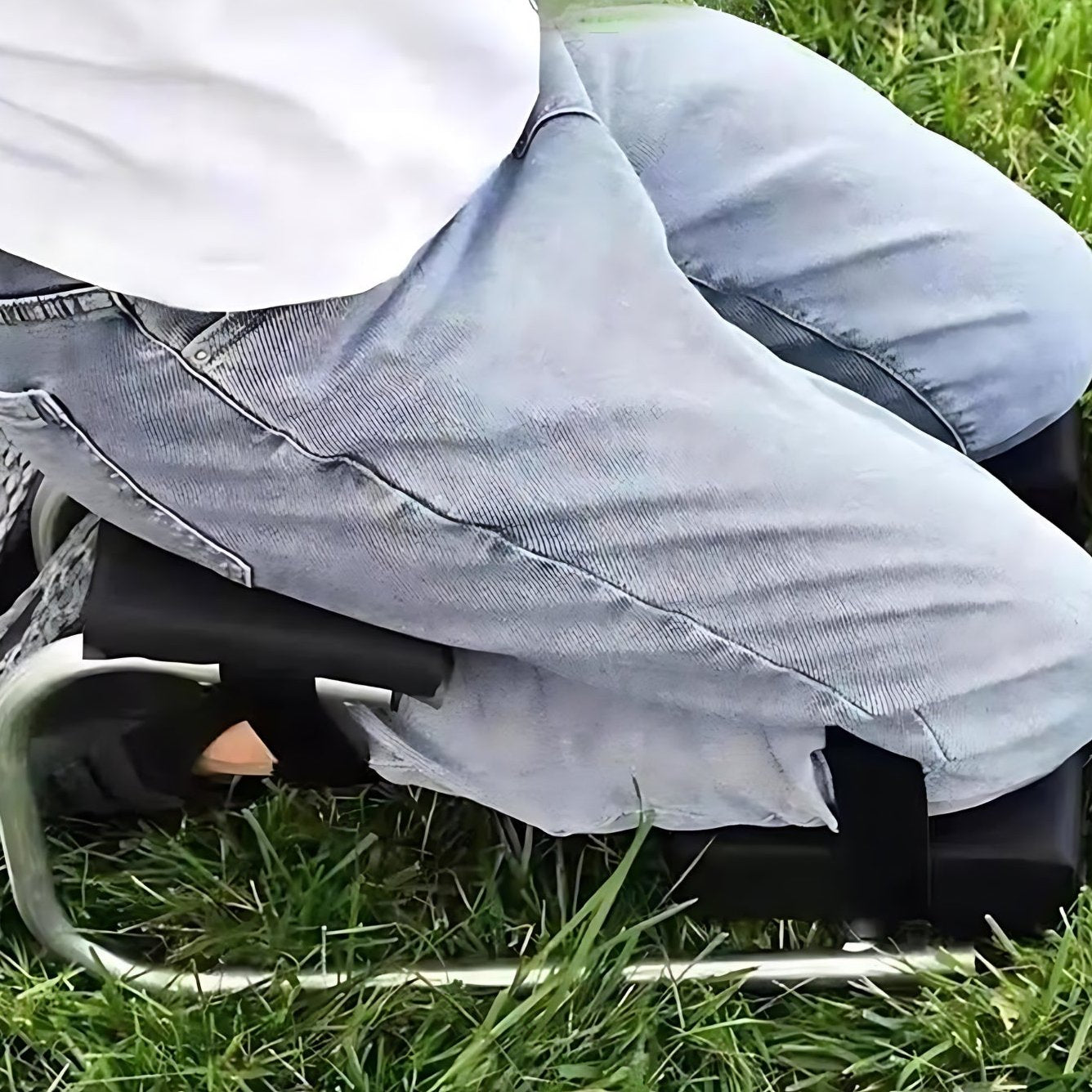 Taburete de Jardín Plegable — Confort y Praticidad al Aire Libre 