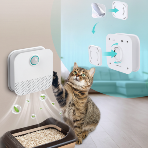 Intelligent Deodorizer — Rechargeable for Cat Litter 
