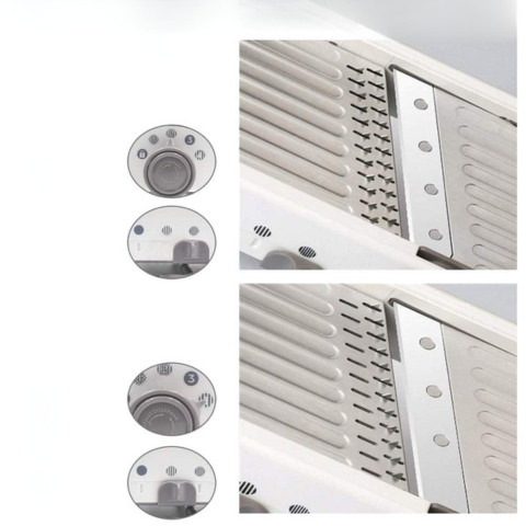 ماندولين المطبخ متعدد الوظائف - أقصى درجات الدقة والأمان