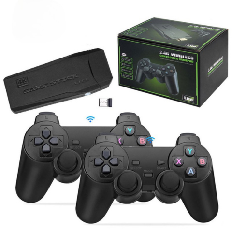 Retro Pelikonsoli – 4K Kokemus ja Kaksoisohjain 