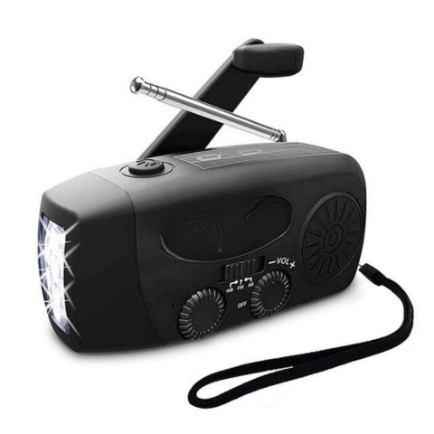 Solar Powered Power Bank Emergency Radio - Total Safety & Autonomy