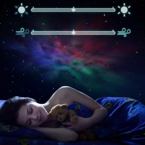 Antares Professional Galaxy Projector - opslugende belysning og spektakulære effekter