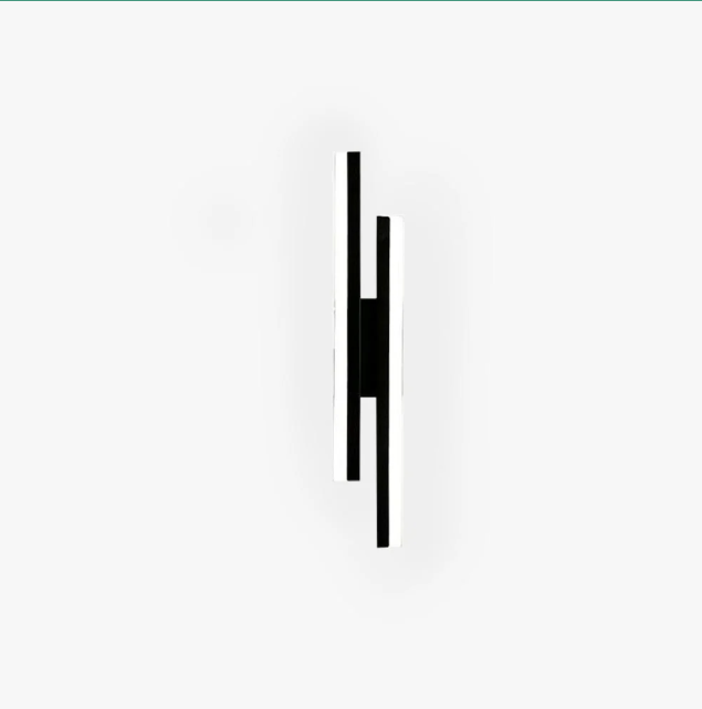 Lampa ścienna LED – nowoczesny styl pionowy 