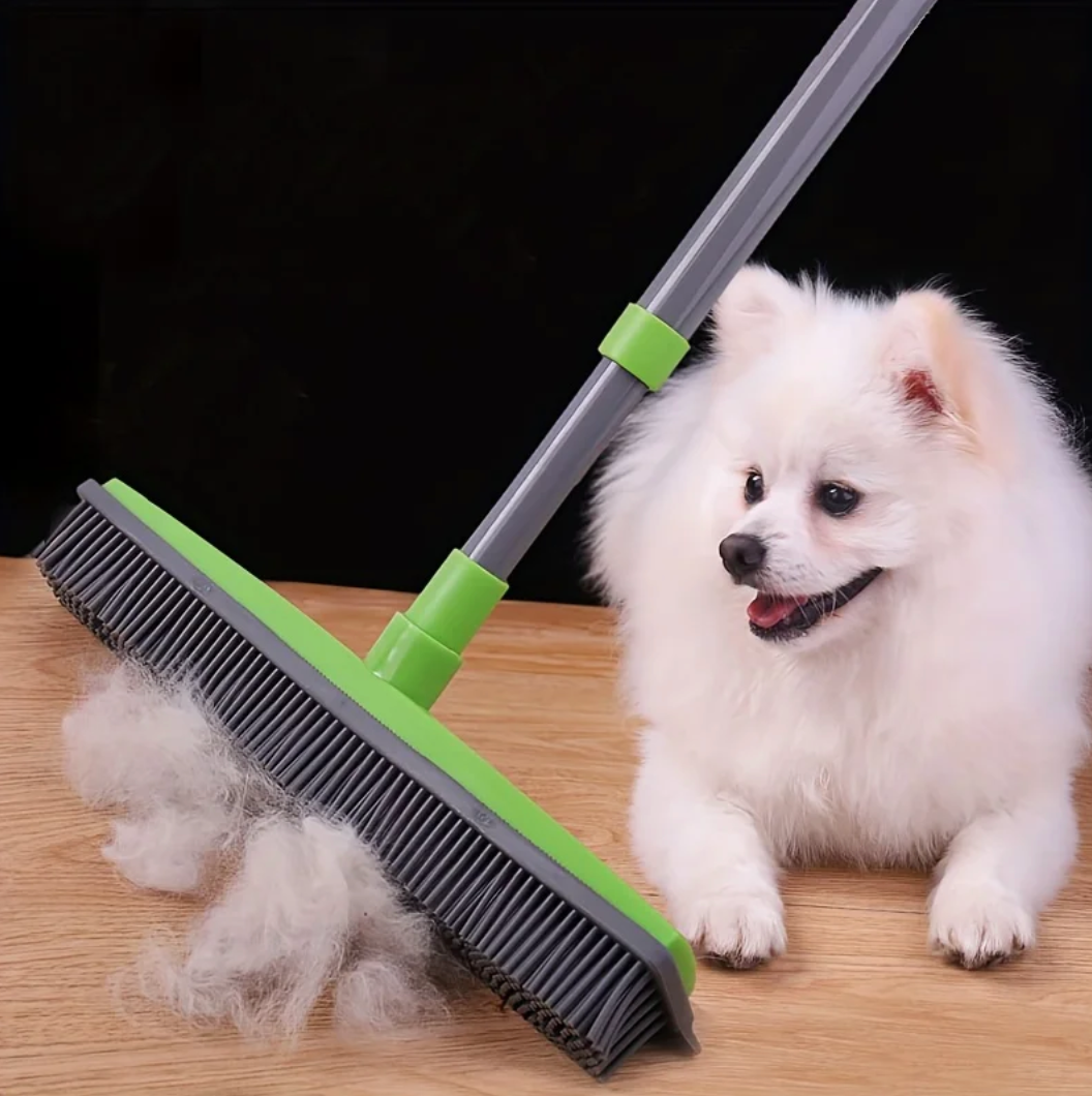 Anti-Hair Broom for Carpets — Practical for Floors, Carpets, and Sofas 