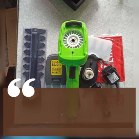 Portable 2-in-1 Hedge Trimmer – Lightweight, Convenient, and Cordless 