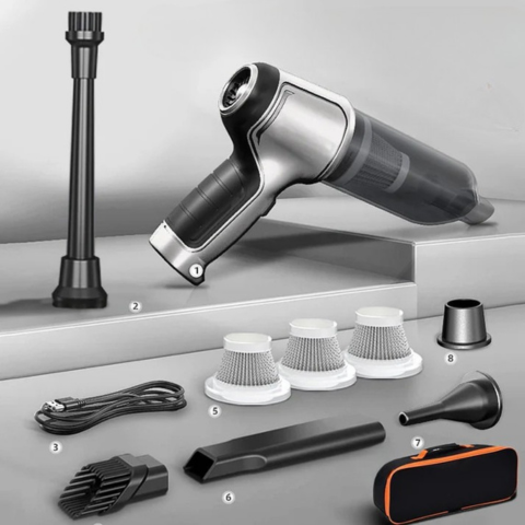 Portable Car Vacuum – Effective And Cordless Cleaning 