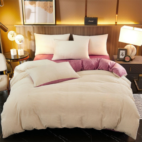 3-Piece Bedding Set – Softness and Comfort in Fleece 