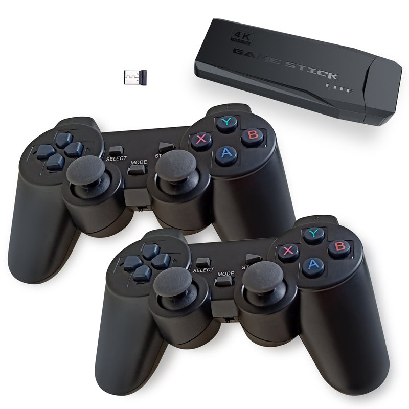 Retro Pelikonsoli – 4K Kokemus ja Kaksoisohjain 