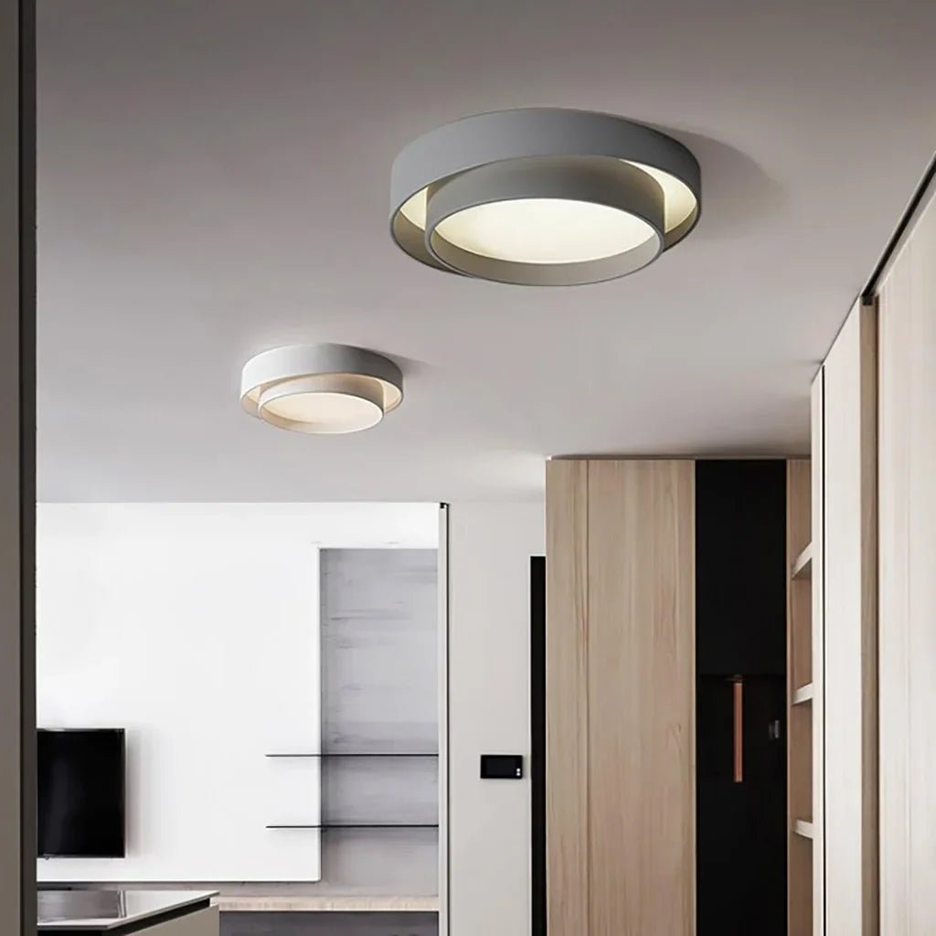 LED Loftlampe Disk - Lys og Visuel Komfort 