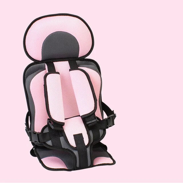 Portable Baby Car Seat - Soft Comfort and Optimal Protection