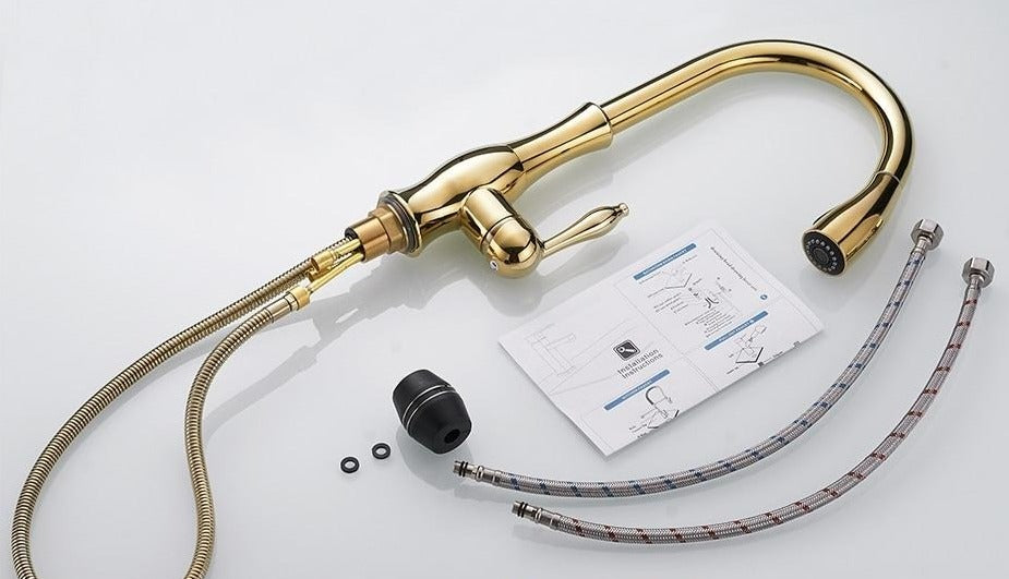 Vytiahnuteľná kuchynská batéria – Úspora miesta a flexibilita 