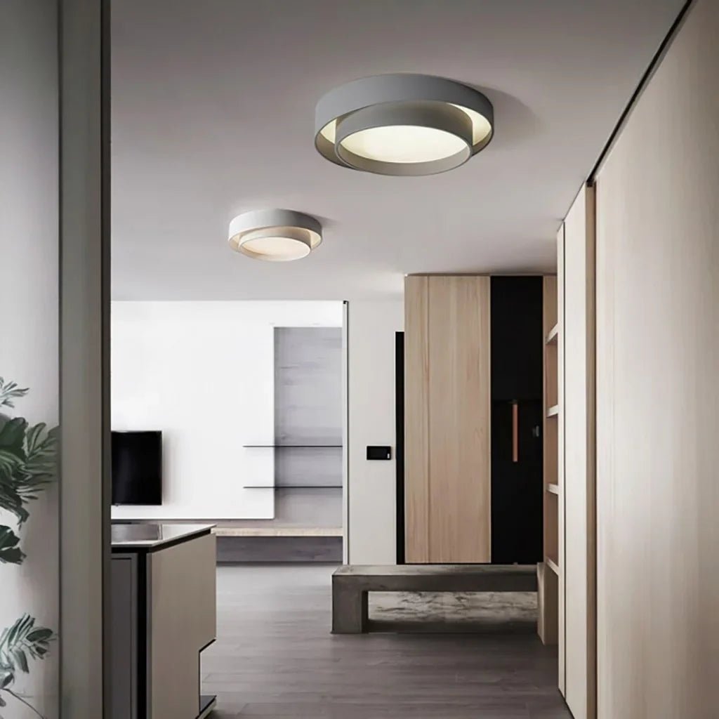 LED Loftlampe Disk - Lys og Visuel Komfort 