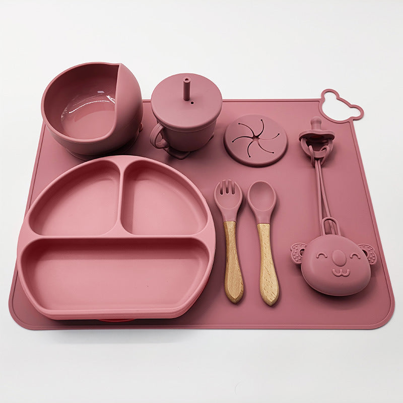 Silicone Baby Crockery Set - Gentle, Practical & Hygienic