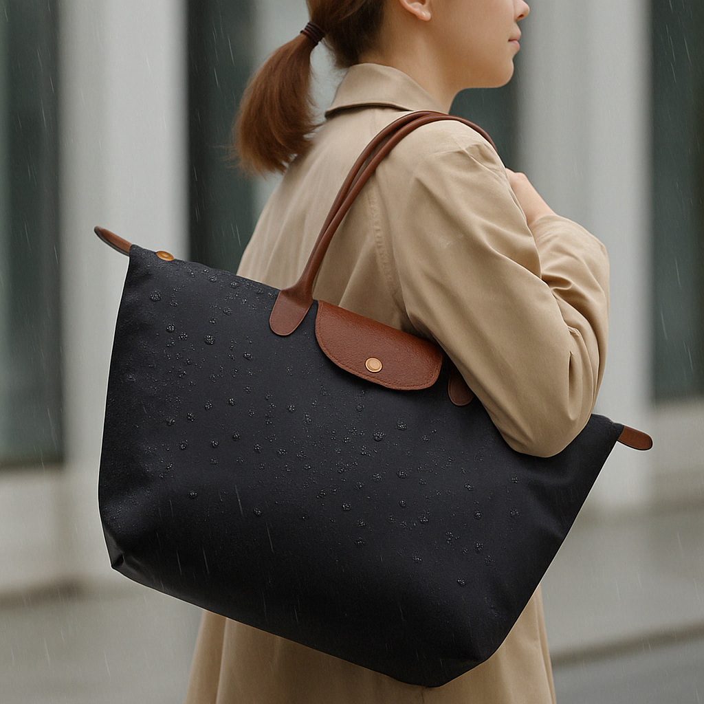 Pretty | Waterproof Tote Bag – Subtle Design and Careful Finishes 