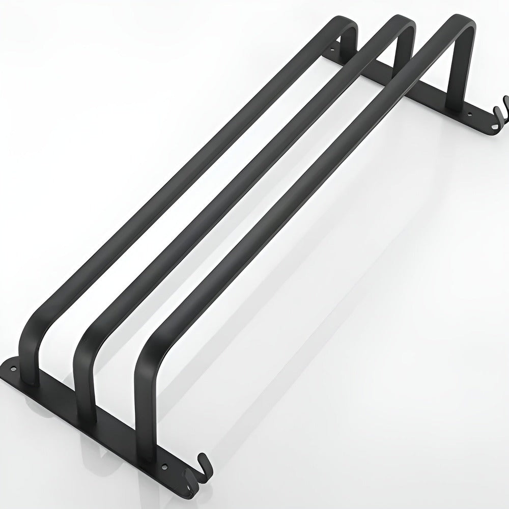 Wall-mounted designer towel rail - Modern elegance & space saving