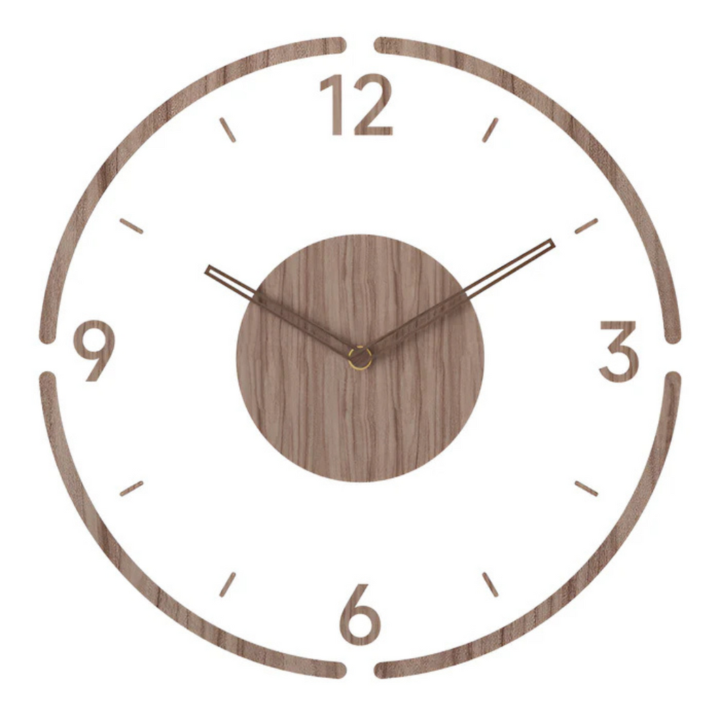 Grande Horloge Murale – Design Élégant Et Moderne