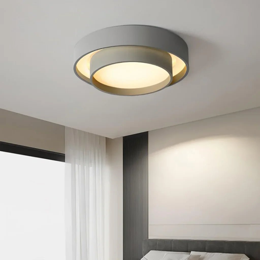 LED Loftlampe Disk - Lys og Visuel Komfort 