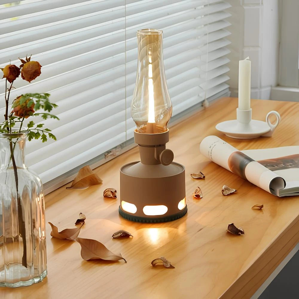 Lampa LED w stylu retro – eleganckie oświetlenie dekoracyjne 