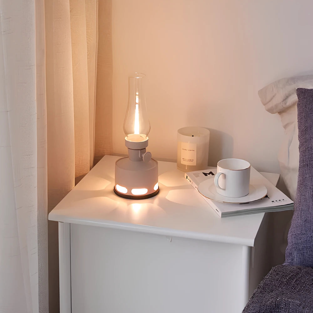 Lampa LED w stylu retro – eleganckie oświetlenie dekoracyjne 