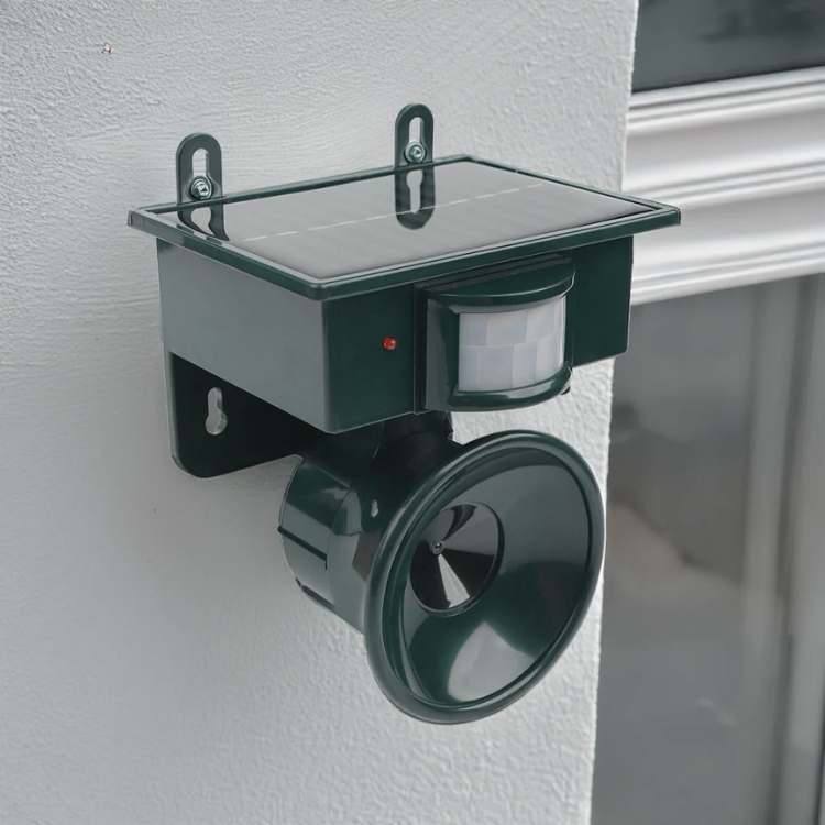 Repelente Eletrônico Para Jardim — Afasta Os Pássaros E Protege Os Seus Espaços 