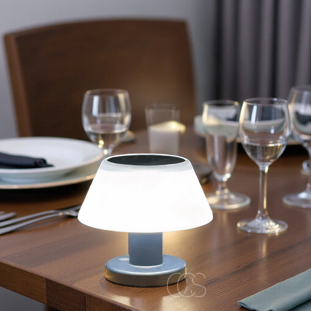 Trådløs Solcellebordlampe – Økologisk og Praktisk 