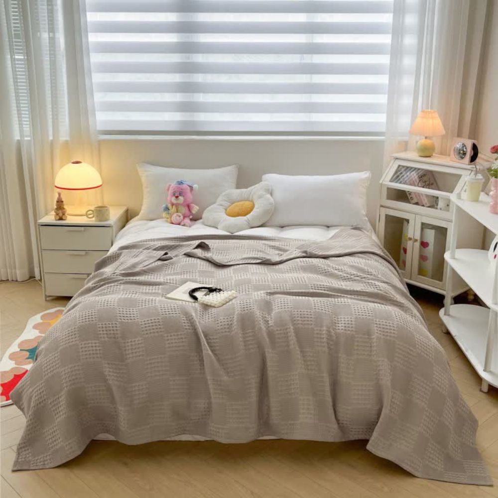 Luksusowa Pokrywa Żakardowa – Przytulny Komfort i Naturalna Elegancja 