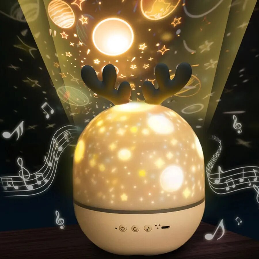 Lampe Projecteur De Nuit – Éclairage Féérique Et Relaxant